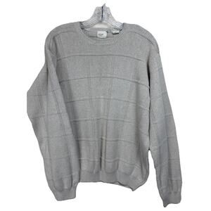 Arrow USA 1851 Men's Heavy Knit Sweater‎ M Beige Classic Casual Cozy